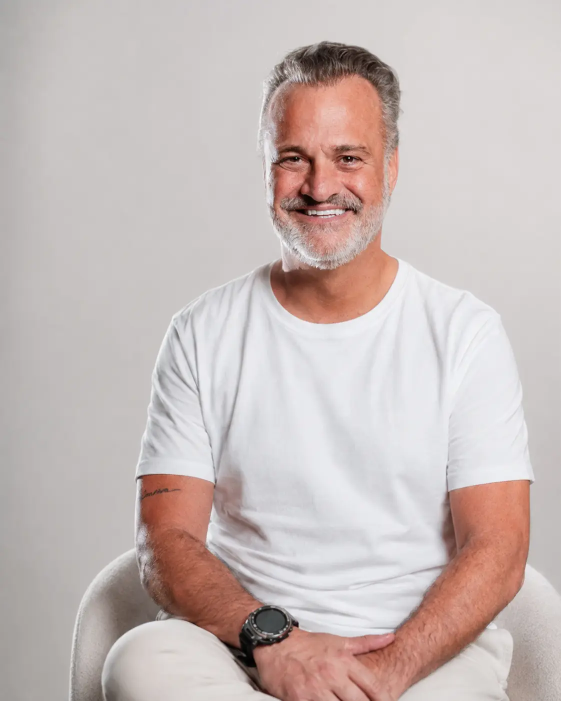 Retrato de Mario Aguilar, autor e palestrante